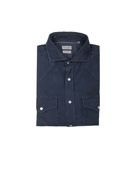 Camicia Brunello Cucinelli Easy Fit Copiativo